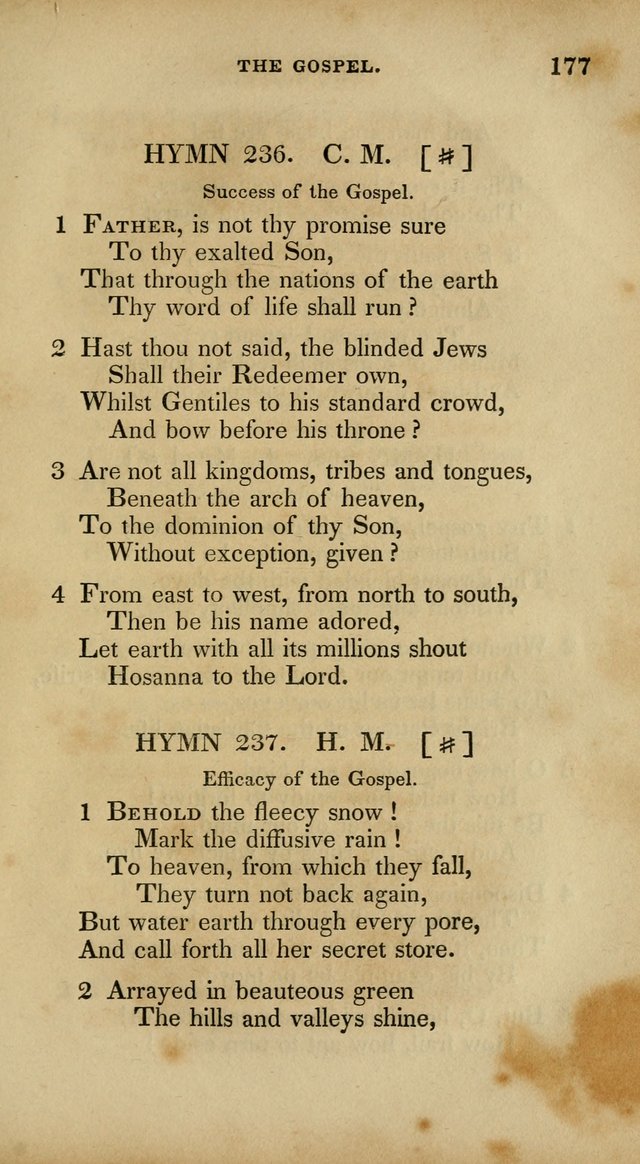 The New Hymn Book, Designed for Universalist Societies: compiled from approved authors, with variations and additions. Second Ed. page 188