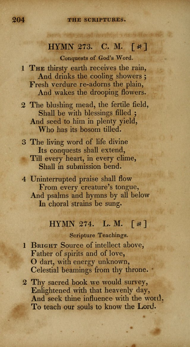 The New Hymn Book, Designed for Universalist Societies: compiled from approved authors, with variations and additions. Second Ed. page 215