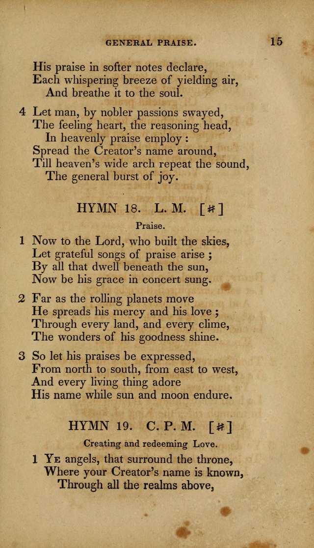 The New Hymn Book, Designed for Universalist Societies: compiled from approved authors, with variations and additions. Second Ed. page 26
