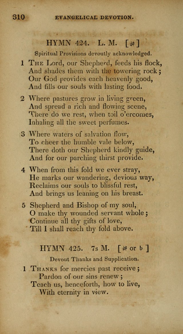 The New Hymn Book, Designed for Universalist Societies: compiled from approved authors, with variations and additions. Second Ed. page 321