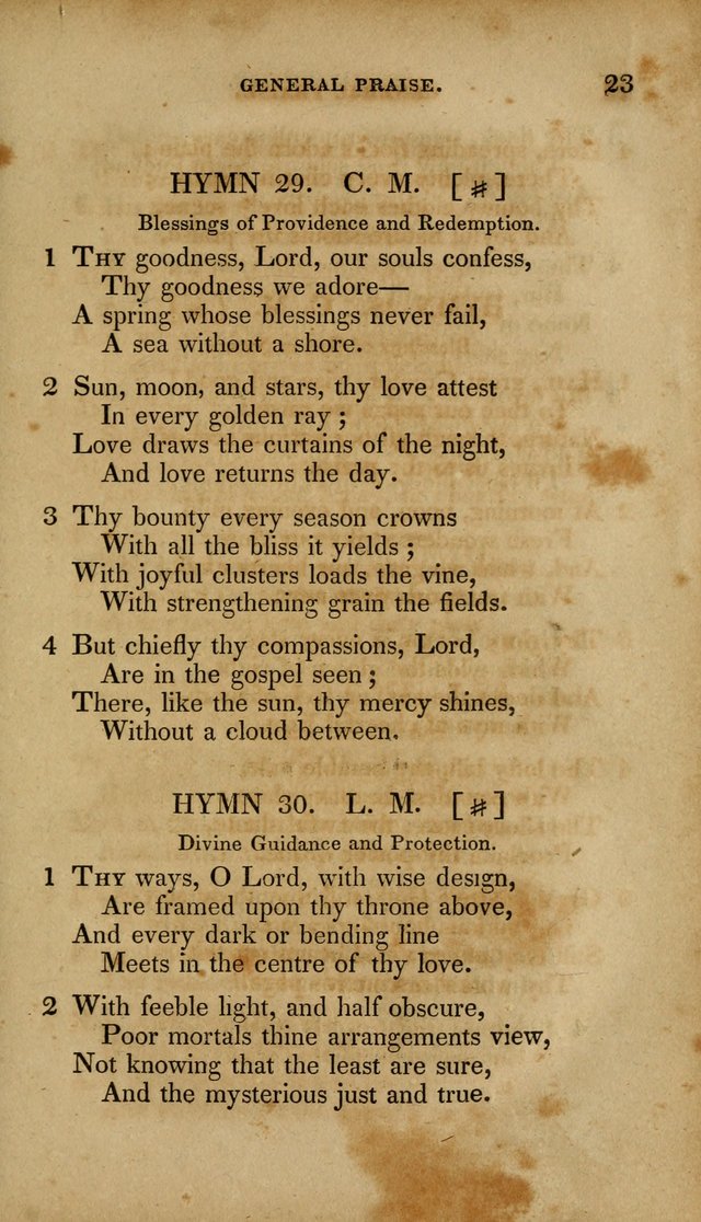 The New Hymn Book, Designed for Universalist Societies: compiled from approved authors, with variations and additions. Second Ed. page 34
