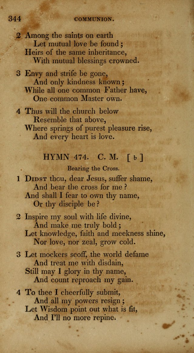 The New Hymn Book, Designed for Universalist Societies: compiled from approved authors, with variations and additions. Second Ed. page 355