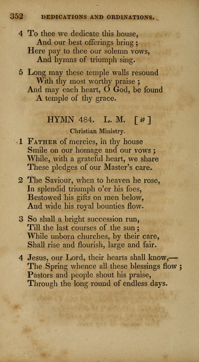 The New Hymn Book, Designed for Universalist Societies: compiled from approved authors, with variations and additions. Second Ed. page 363