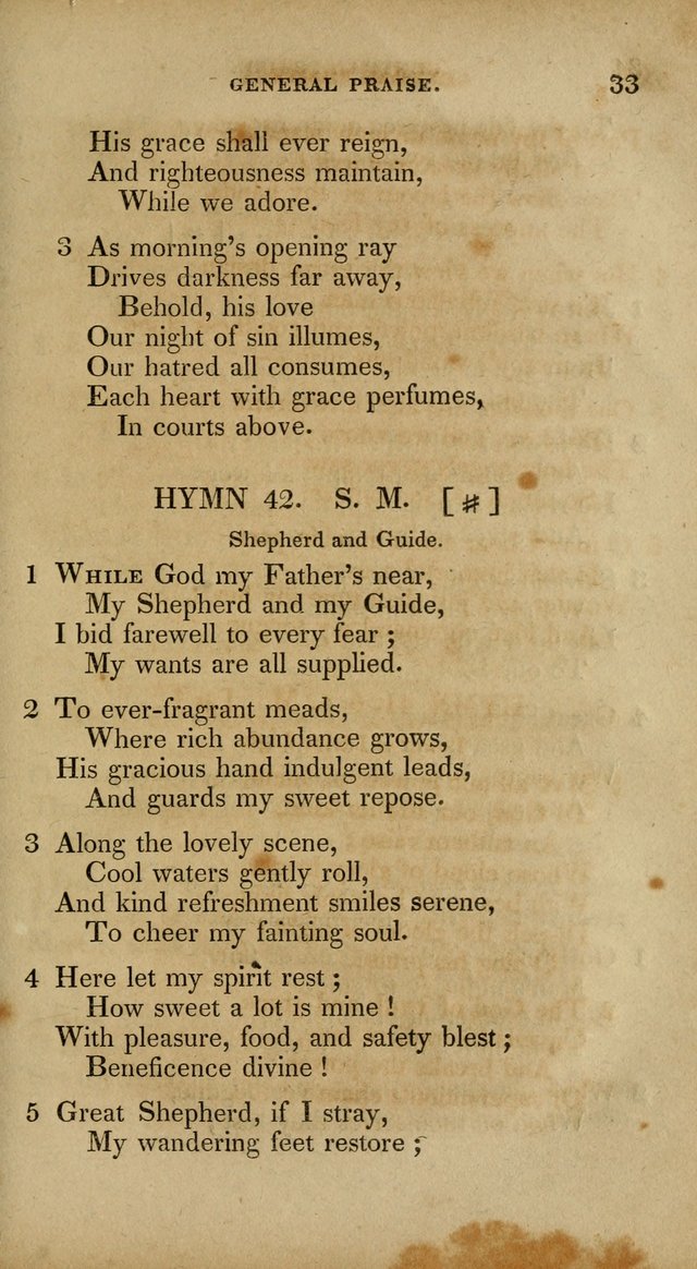 The New Hymn Book, Designed for Universalist Societies: compiled from approved authors, with variations and additions. Second Ed. page 44