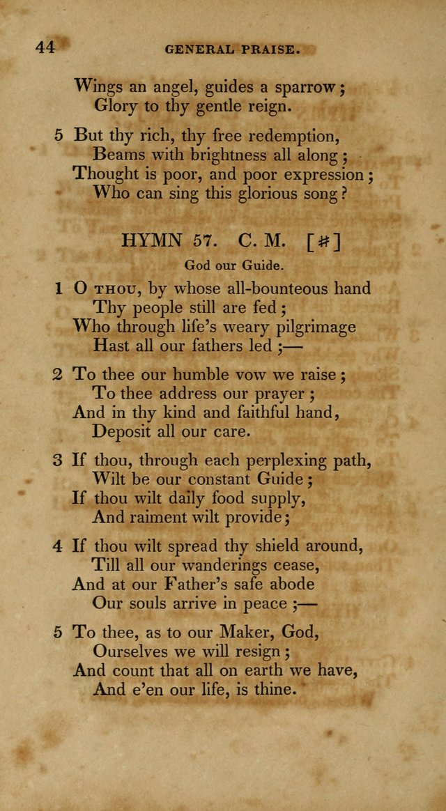 The New Hymn Book, Designed for Universalist Societies: compiled from approved authors, with variations and additions. Second Ed. page 55