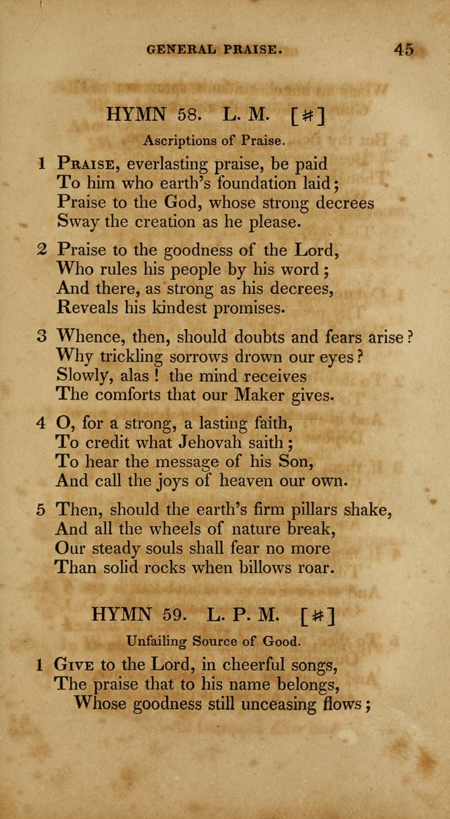 The New Hymn Book, Designed for Universalist Societies: compiled from approved authors, with variations and additions. Second Ed. page 56