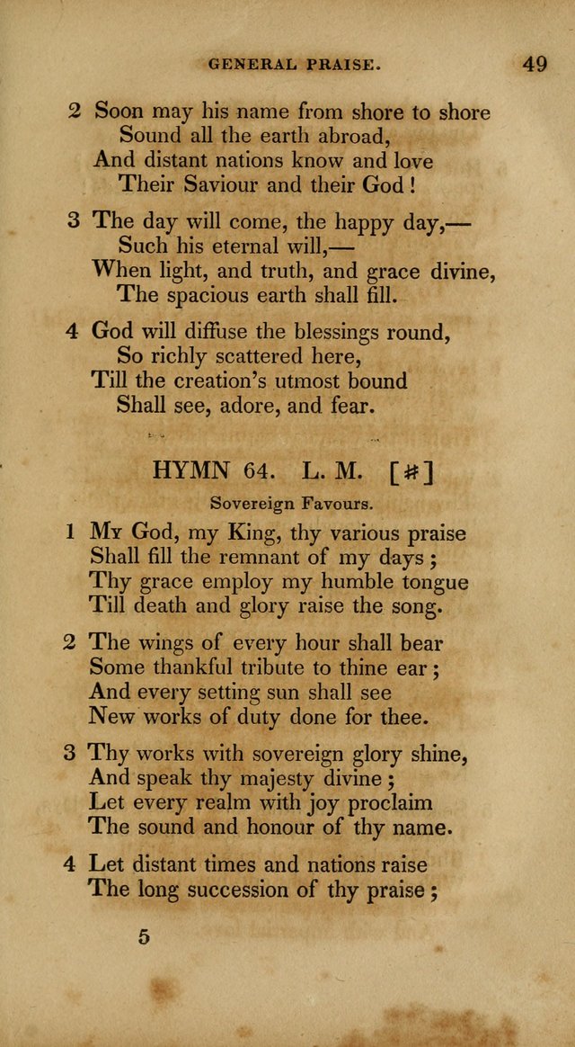 The New Hymn Book, Designed for Universalist Societies: compiled from approved authors, with variations and additions. Second Ed. page 60