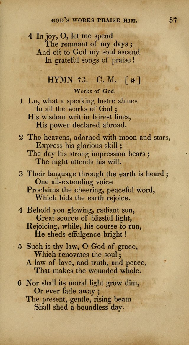 The New Hymn Book, Designed for Universalist Societies: compiled from approved authors, with variations and additions. Second Ed. page 68