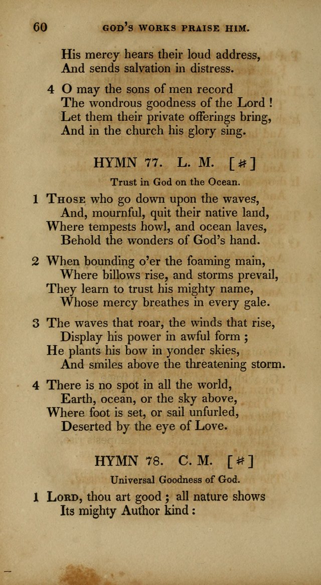 The New Hymn Book, Designed for Universalist Societies: compiled from approved authors, with variations and additions. Second Ed. page 71