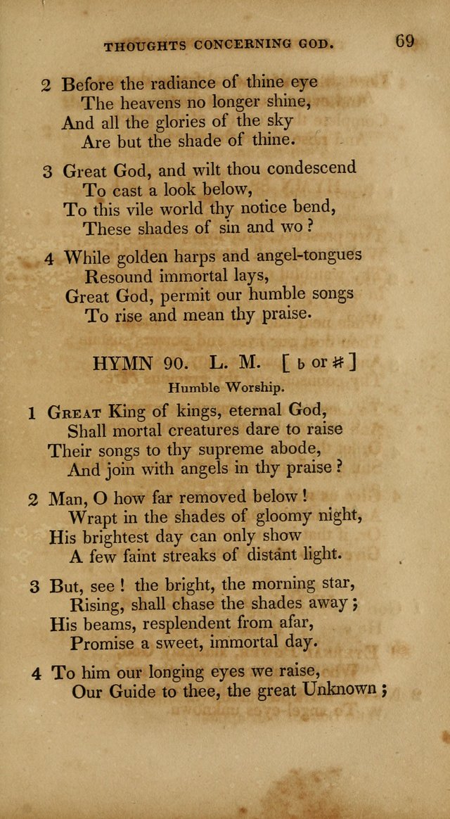 The New Hymn Book, Designed for Universalist Societies: compiled from approved authors, with variations and additions. Second Ed. page 80