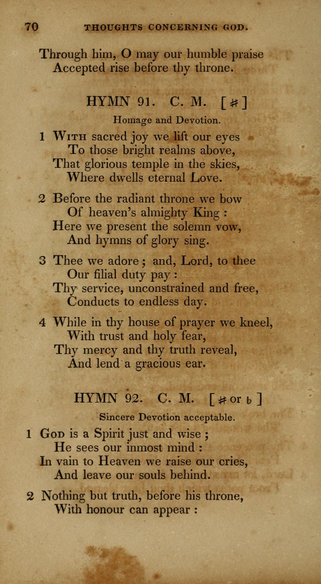 The New Hymn Book, Designed for Universalist Societies: compiled from approved authors, with variations and additions. Second Ed. page 81