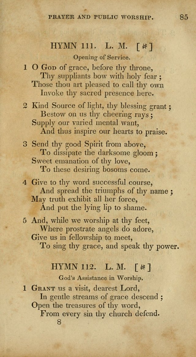 The New Hymn Book, Designed for Universalist Societies: compiled from approved authors, with variations and additions. Second Ed. page 96