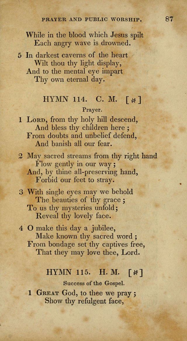 The New Hymn Book, Designed for Universalist Societies: compiled from approved authors, with variations and additions. Second Ed. page 98