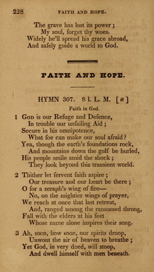 The New Hymn Book, Designed for Universalist Societies: compiled from approved authors, with variations and additions (9th ed.) page 228