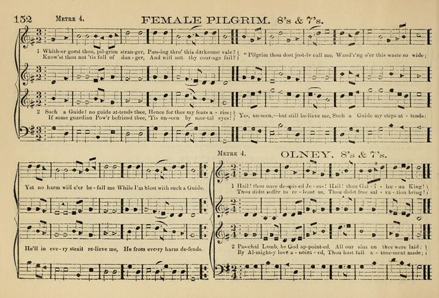 The New Harmonia Sacra: a compilation of genuine church music comprising a great variety of metres, harmonized for four voices (Eighteenth Edition) page 113
