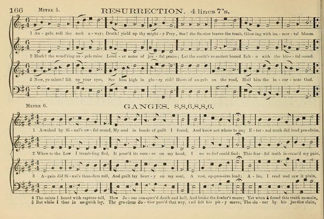 The New Harmonia Sacra: a compilation of genuine church music comprising a great variety of metres, harmonized for four voices (Eighteenth Edition) page 127