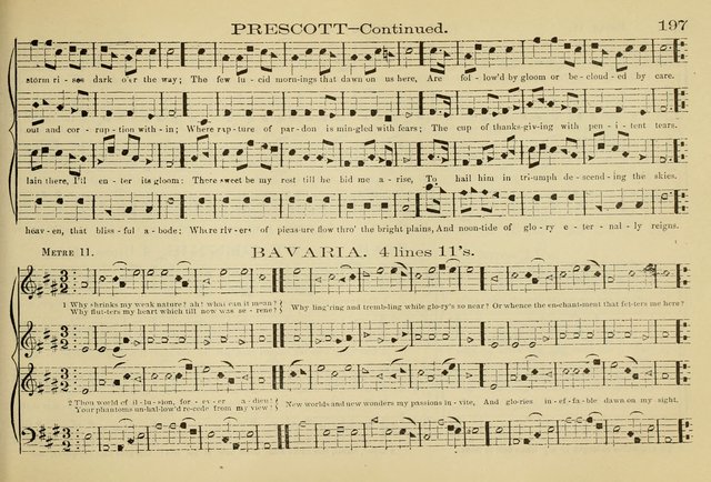 The New Harmonia Sacra: a compilation of genuine church music comprising a great variety of metres, harmonized for four voices (Eighteenth Edition) page 158