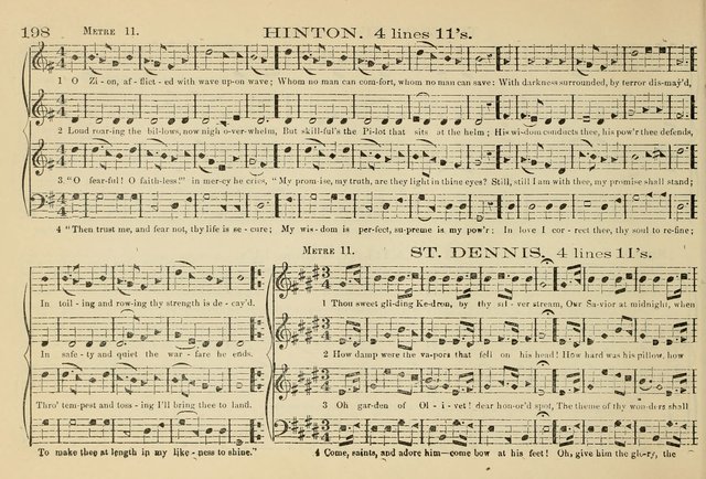 The New Harmonia Sacra: a compilation of genuine church music comprising a great variety of metres, harmonized for four voices (Eighteenth Edition) page 159
