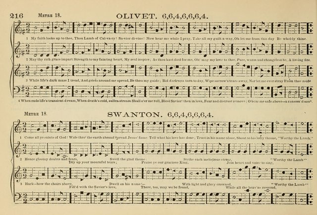 The New Harmonia Sacra: a compilation of genuine church music comprising a great variety of metres, harmonized for four voices (Eighteenth Edition) page 177