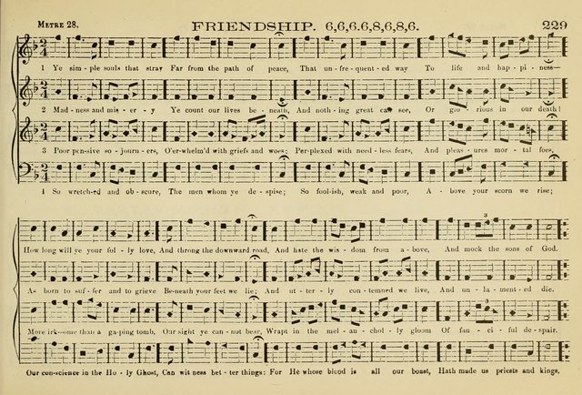 The New Harmonia Sacra: a compilation of genuine church music comprising a great variety of metres, harmonized for four voices (Eighteenth Edition) page 190