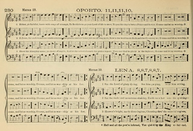 The New Harmonia Sacra: a compilation of genuine church music comprising a great variety of metres, harmonized for four voices (Eighteenth Edition) page 191