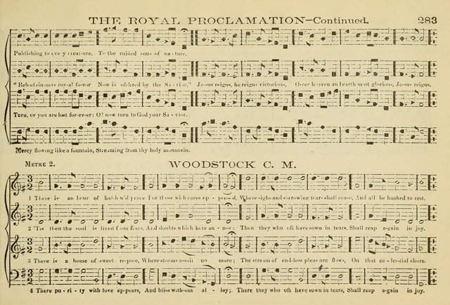 The New Harmonia Sacra: a compilation of genuine church music comprising a great variety of metres, harmonized for four voices (Eighteenth Edition) page 244