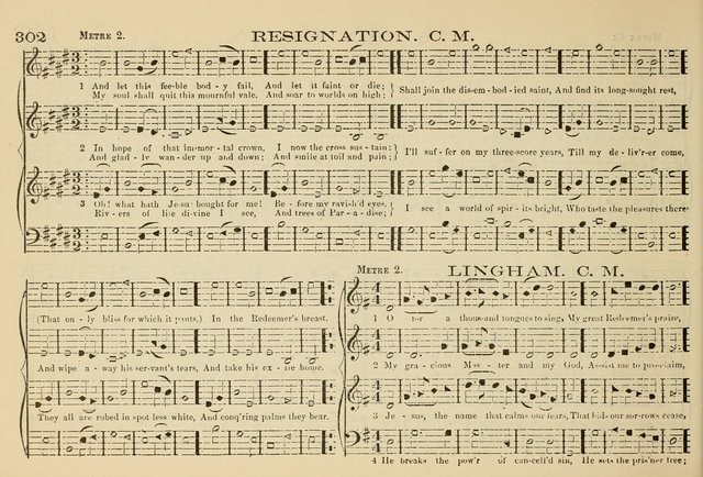 The New Harmonia Sacra: a compilation of genuine church music comprising a great variety of metres, harmonized for four voices (Eighteenth Edition) page 263