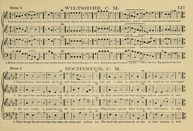 The New Harmonia Sacra: a compilation of genuine church music comprising a great variety of metres, harmonized for four voices (Eighteenth Edition) page 78