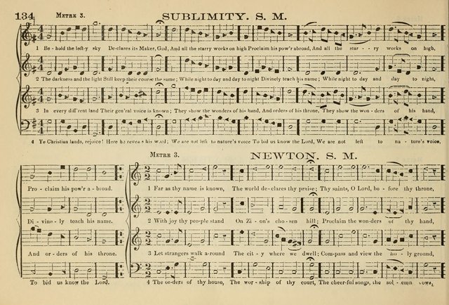 The New Harmonia Sacra: a compilation of genuine church music comprising a great variety of metres, harmonized for four voices (Eighteenth Edition) page 95