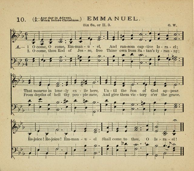 A New Hymnal for Sunday Schools page 10
