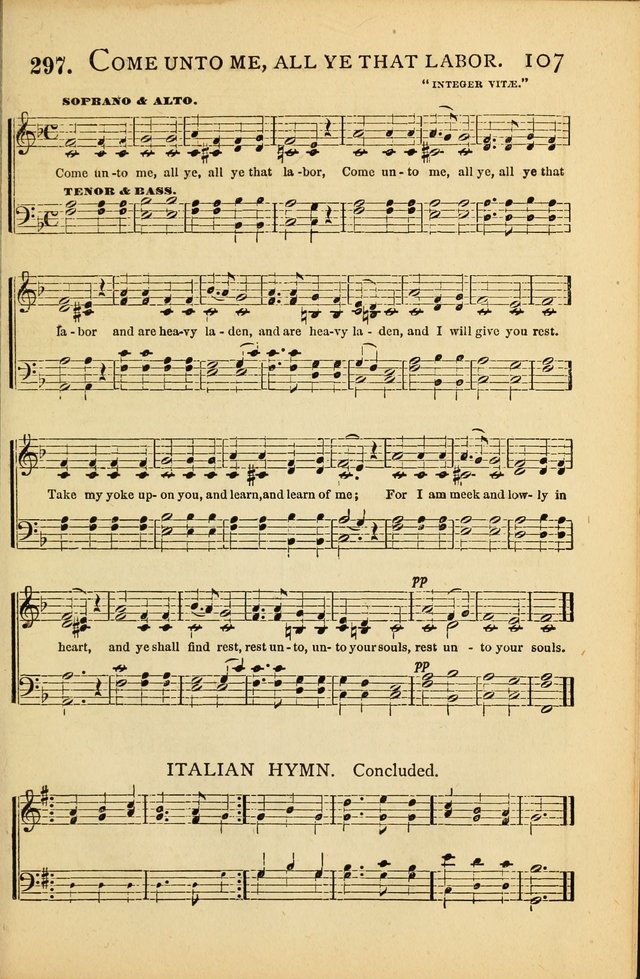 National Hymn and Tune Book: for congregations, schools and the home page 107
