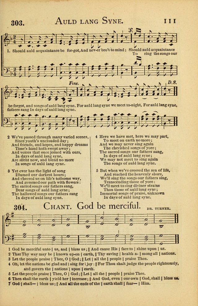 National Hymn and Tune Book: for congregations, schools and the home page 111