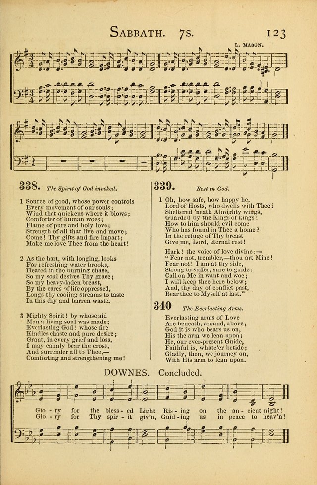 National Hymn and Tune Book: for congregations, schools and the home page 123