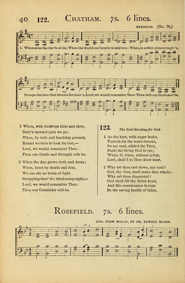 National Hymn and Tune Book: for congregations, schools and the home page 40