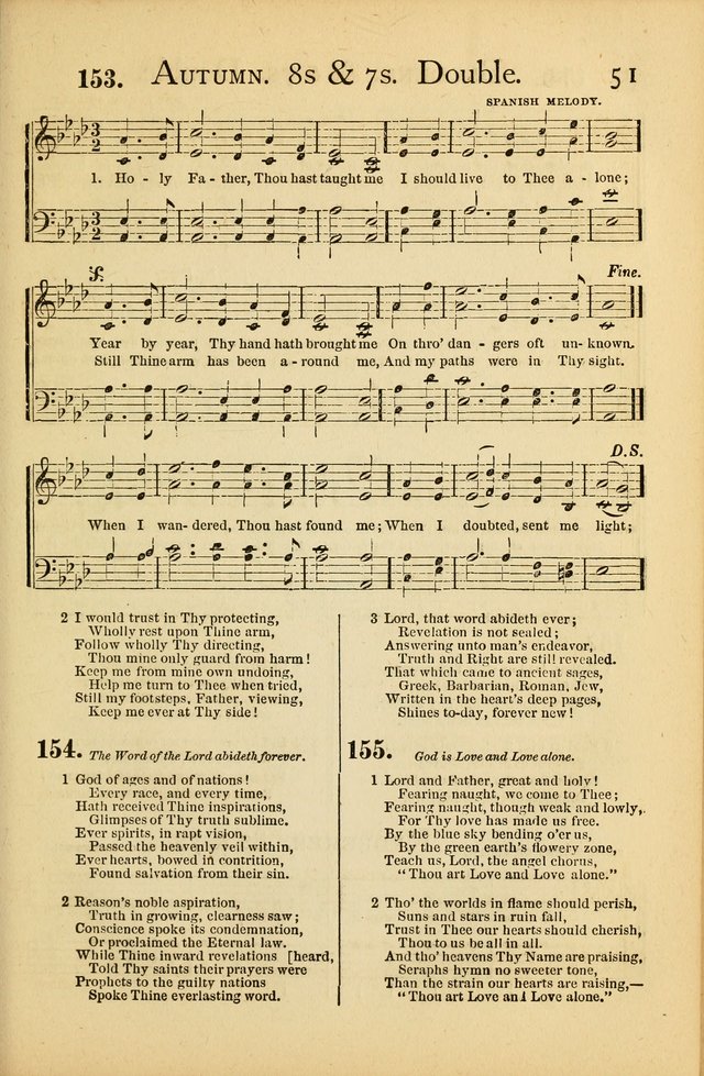 National Hymn and Tune Book: for congregations, schools and the home page 51