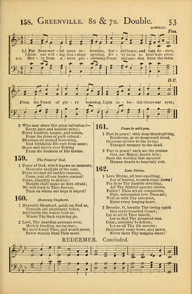 National Hymn and Tune Book: for congregations, schools and the home page 53