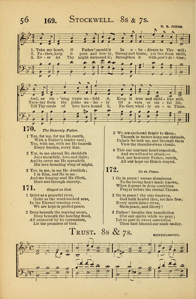 National Hymn and Tune Book: for congregations, schools and the home page 56