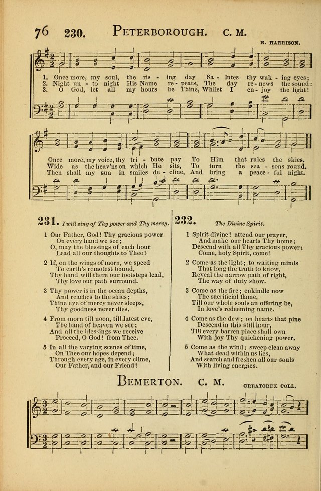National Hymn and Tune Book: for congregations, schools and the home page 76