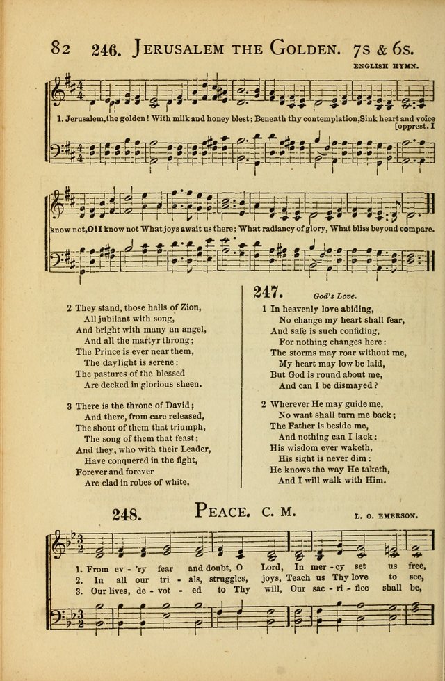 National Hymn and Tune Book: for congregations, schools and the home page 82