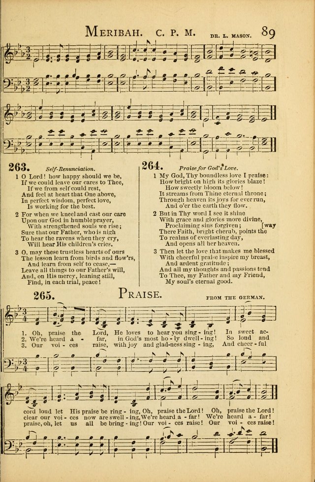 National Hymn and Tune Book: for congregations, schools and the home page 89