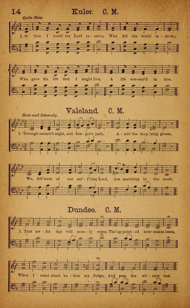 New Hymn and Tune Book: an Offering of Praise for the Use of the African M. E. Zion Church of America page 19