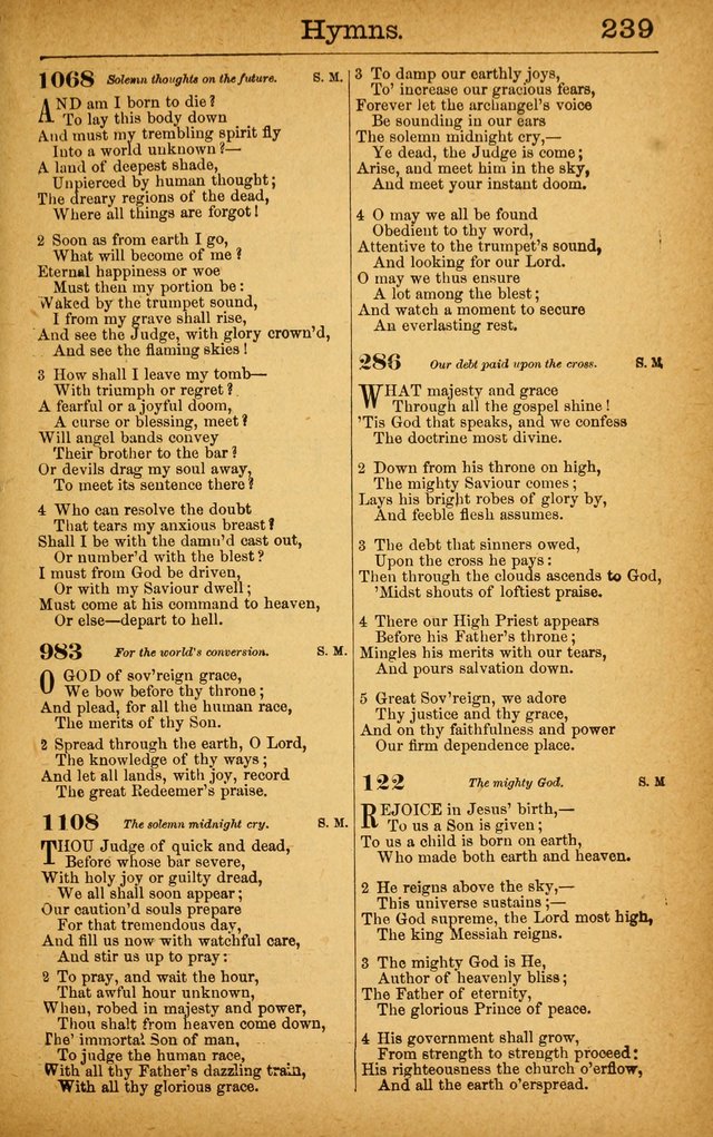 New Hymn and Tune Book: an Offering of Praise for the Use of the African M. E. Zion Church of America page 244