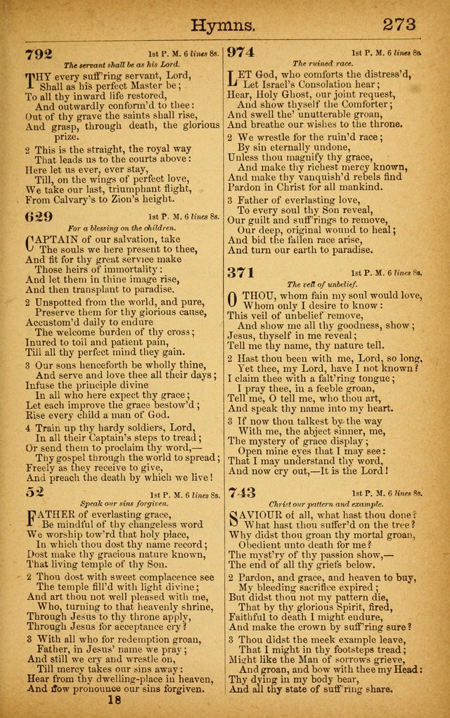 New Hymn and Tune Book: an Offering of Praise for the Use of the African M. E. Zion Church of America page 278
