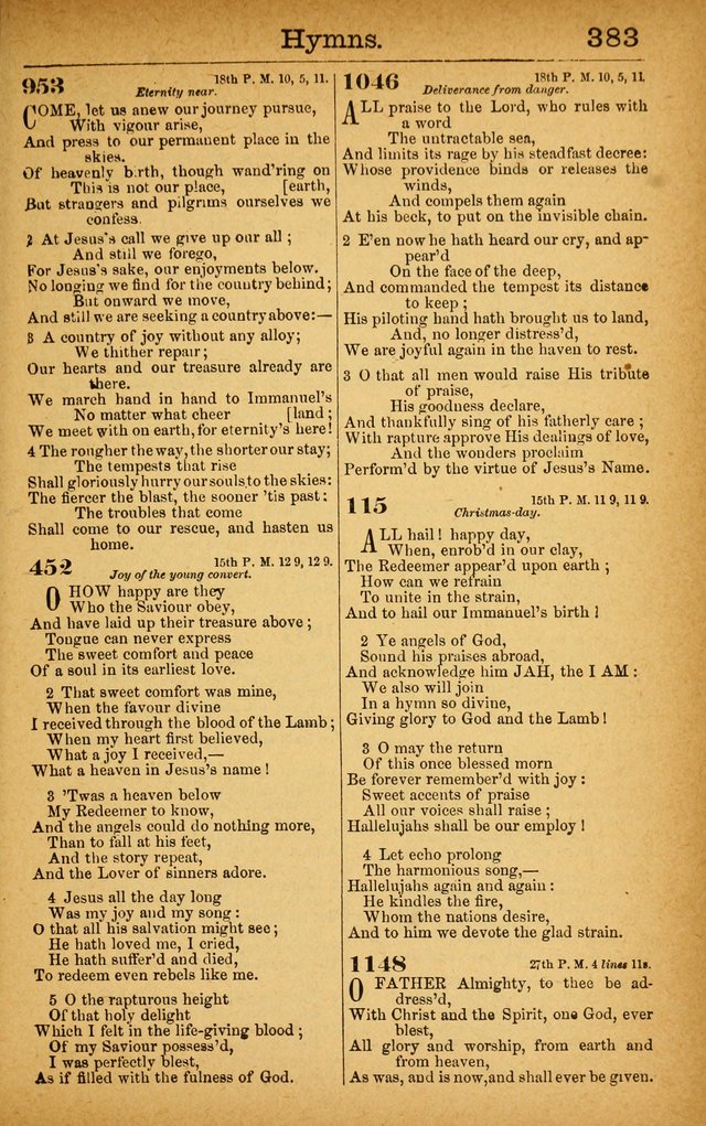 New Hymn and Tune Book: an Offering of Praise for the Use of the African M. E. Zion Church of America page 388