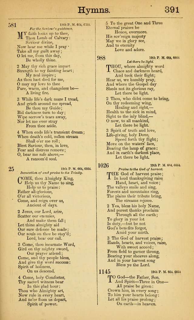 New Hymn and Tune Book: an Offering of Praise for the Use of the African M. E. Zion Church of America page 396