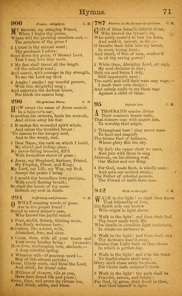 New Hymn and Tune Book: an Offering of Praise for the Use of the African M. E. Zion Church of America page 76