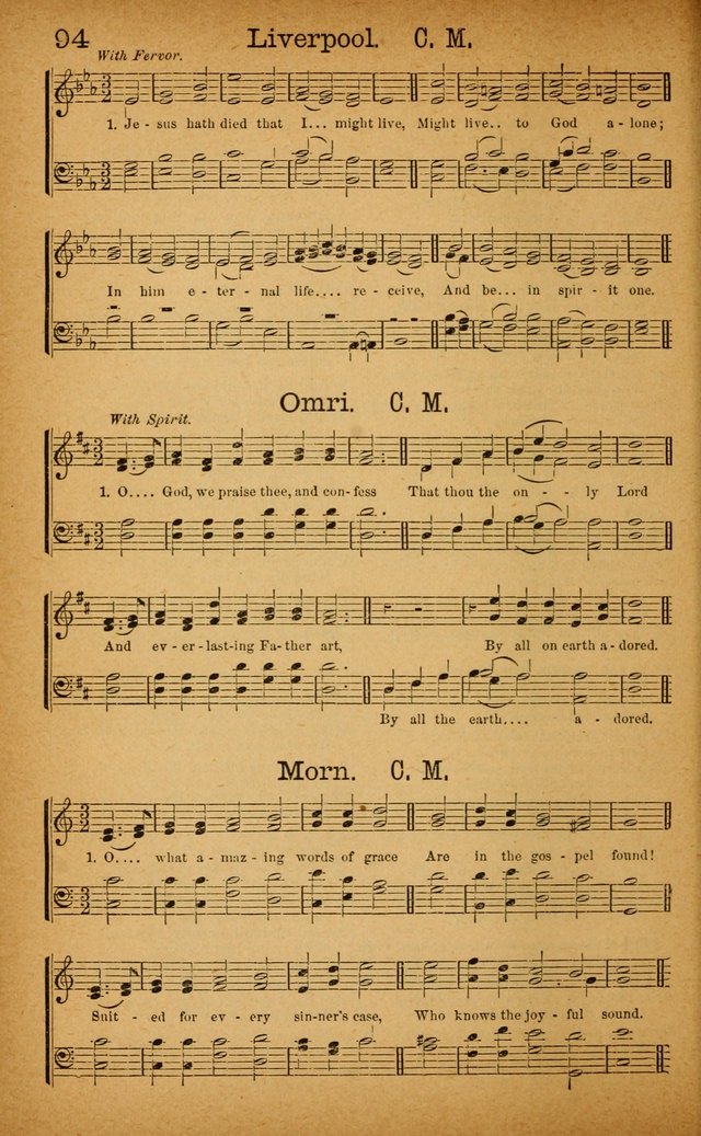 New Hymn and Tune Book: an Offering of Praise for the Use of the African M. E. Zion Church of America page 99