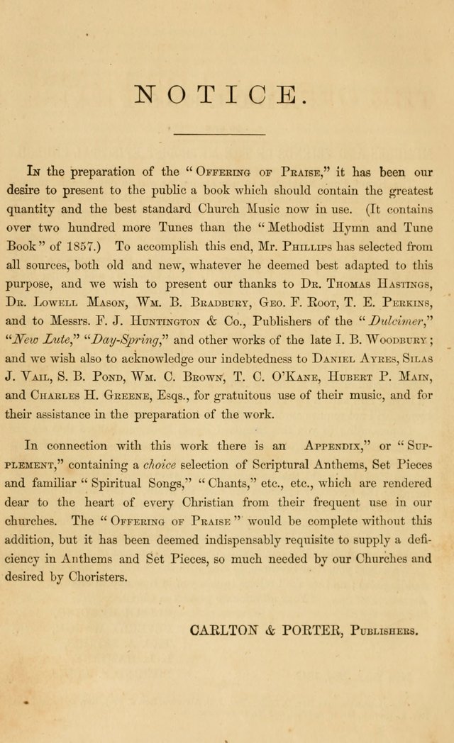New Hymn and Tune book: an Offering of Praise for the Methodist Episcopal Church page 13