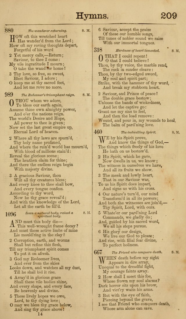 New Hymn and Tune book: an Offering of Praise for the Methodist Episcopal Church page 216