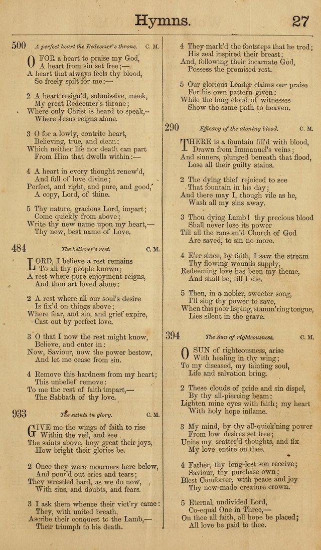 New Hymn and Tune book: an Offering of Praise for the Methodist Episcopal Church page 34